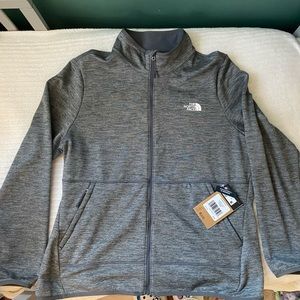 NWT North Face Womens Canyonlands Full Zip Jacket XL “medium gray heather”